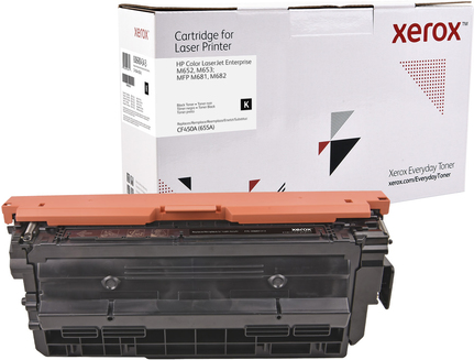 Xerox Everyday - Schwarz - kompatibel - Tonerpatrone (Alternative zu: HP 655A, HP CF450A) - für HP Color LaserJet Enterprise M652, M653, LaserJet Enterprise Flow MFP M681, MFP M682 (006R04343) von Xerox