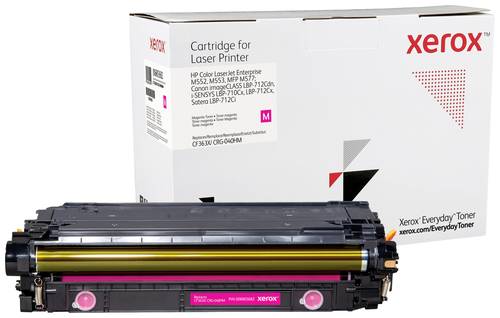 Xerox Toner ersetzt HP 508X (CF363X/ CRG-040HM) Kompatibel Magenta 9500 Seiten Everyday 006R03682 von Xerox