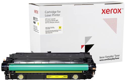 Xerox Toner ersetzt HP 651A/ 650A/ 307A (CE342A/CE272A/CE742A) Kompatibel Gelb 16000 Seiten Everyday von Xerox