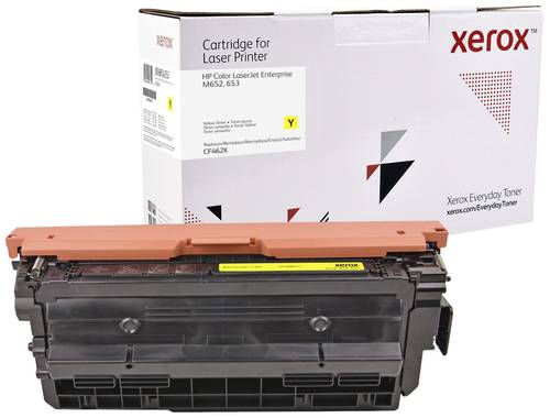 Xerox Toner ersetzt HP 656X (CF462X) Kompatibel Gelb 22000 Seiten Everyday 006R04257 von Xerox