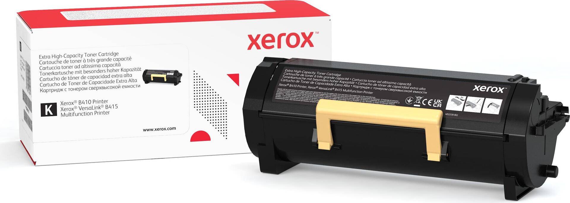 Xerox - Extrahohe Kapazität - Schwarz - original - Box - Tonerpatrone Use and Return - für Xerox B410, VersaLink B415/DN Xerox - Extrahohe Kapazität - Schwarz - original - Box - Tonerpatrone Use and Return - für Xerox B410, VersaLink B415/DN von Xerox