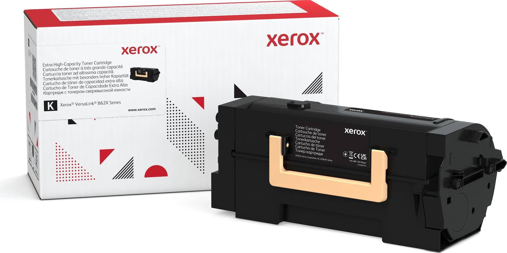 Xerox - Extrahohe Kapazität - Schwarz - original - Tonerpatrone Use and Return - für VersaLink B625/DN, B625/YDN (006R04670) von Xerox
