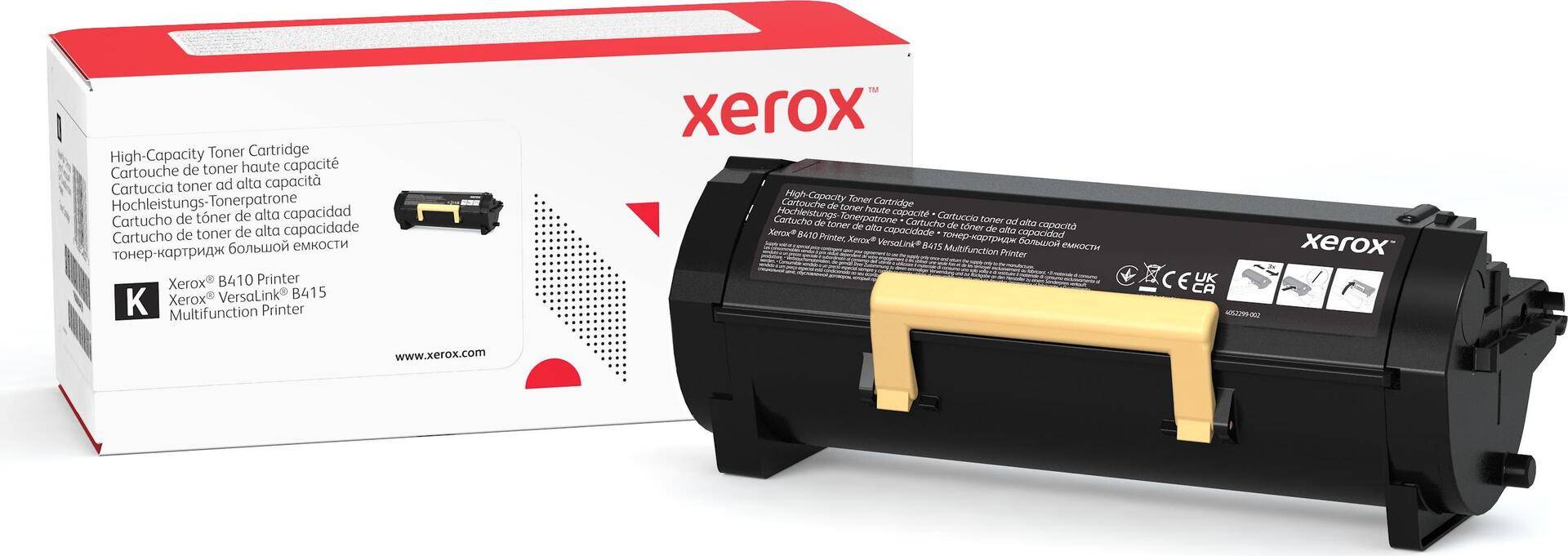 Xerox - Mit hoher Kapazität - Schwarz - original - Box - Tonerpatrone Use and Return - für Xerox B410, VersaLink B415/DN Xerox - Mit hoher Kapazität - Schwarz - original - Box - Tonerpatrone Use and Return - für Xerox B410, VersaLink B415/DN von Xerox