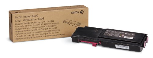 Xerox Original Phaser 6600 / Workcentre 6605 Magenta Standardkapazität Tonerpatrone (2,000 Seiten) - 106R02246 von Xerox