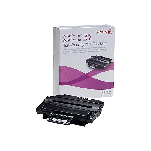 Xerox Original WorkCentre 3210 / 3220 Schwarz mit hoher Kapazität Tonerpatrone (4,100 Seiten) - 106R01486 von Xerox