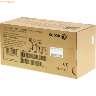 Xerox Toner-Kit Xerox 106R03873 cyan von Xerox
