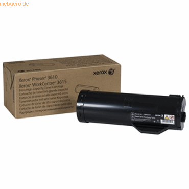 Xerox Toner Xerox schwarz 106R02731 ca. 25.300 Seiten Xerox Toner Xerox schwarz 106R02731 ca. 25.300 Seiten von Xerox
