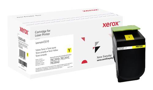 Xerox Toner ersetzt Lexmark 70C2XY0, 70C2XYE, 70C0X40 Kompatibel Gelb 4000 Seiten Everyday 006R04489 von Xerox