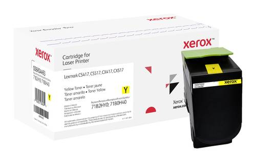 Xerox Toner ersetzt Lexmark 71B2HY0, 71B0H40 Kompatibel Gelb 3500 Seiten Everyday 006R04493 von Xerox