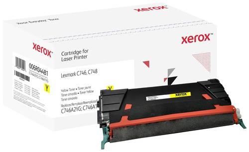 Xerox Toner ersetzt Lexmark C746A2YG, C746A1YG Kompatibel Gelb 7000 Seiten Everyday 006R04481 von Xerox