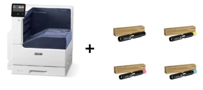 Xerox VersaLink C7000DN Farblaserdrucker inkl. Xerox Original Tonerset extra von Xerox
