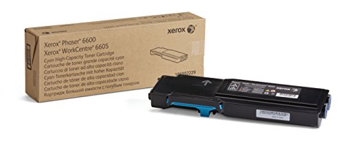 Xerox XFX Toner cyan 6600/6605 hohe Kapazität 6.000 Seiten 1er-Pack, 106R02229, XXL von Xerox