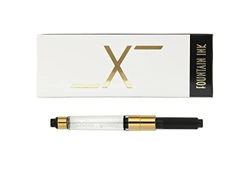 Xezo Fountain Pen Ink Converter Part, Gold Plated. Piston Filling Mechanism. Made in Germany von Xezo