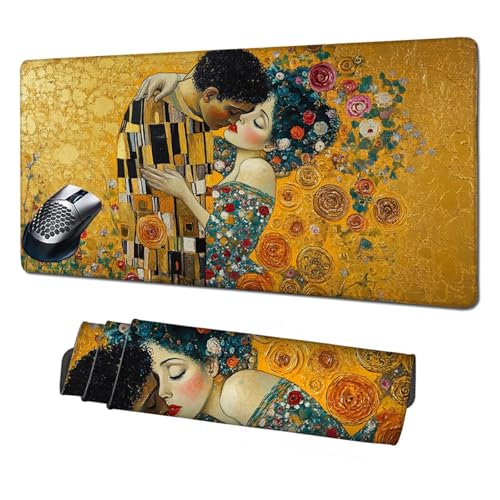 Gaming Mauspad XXL,1600x800mm Mauspad Abstrakt Mousepad Paar Schreibtischunterlage mit rutschfeste Gummibasis,Vernähte Kanten Mouse Pad Verbessert Geschwindigkeit und Präzision,Zubehör Gaming X1-1798 Gaming Mauspad XXL,1600x800mm Mauspad Abstrakt Mousepad Paar Schreibtischunterlage mit rutschfeste Gummibasis,Vernähte Kanten Mouse Pad Verbessert Geschwindigkeit und Präzision,Zubehör Gaming X1-1798 von Xhgtehng