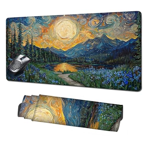 XXL Mauspad Abstrakt Mousepad 1600x800x3mm,rutschfeste Schreibtischunterlage Anlage Gaming Mauspad,Mouse Pad mit Vernähten Kanten,Wasserdicht Mauspads für PC,Büro,Laptop,Computer,Geschenke X1-1967 XXL Mauspad Abstrakt Mousepad 1600x800x3mm,rutschfeste Schreibtischunterlage Anlage Gaming Mauspad,Mouse Pad mit Vernähten Kanten,Wasserdicht Mauspads für PC,Büro,Laptop,Computer,Geschenke X1-1967 von Xhgtehng