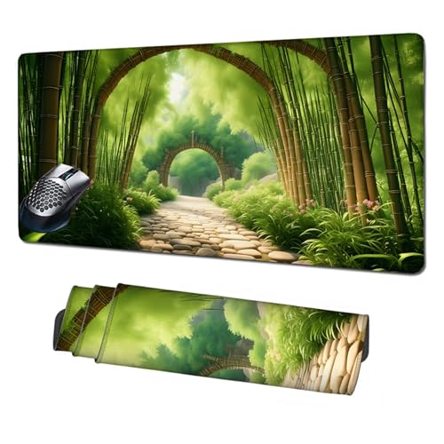 XXL Mauspad Baum Mousepad 1600x800mm,rutschfeste Schreibtischunterlage Grün Gaming Mauspad,Mouse Pad mit Vernähten Kanten,Wasserdicht Mauspads für PC,Büro,Laptop,Computer,Geschenke für Frauen X1-1993 XXL Mauspad Baum Mousepad 1600x800mm,rutschfeste Schreibtischunterlage Grün Gaming Mauspad,Mouse Pad mit Vernähten Kanten,Wasserdicht Mauspads für PC,Büro,Laptop,Computer,Geschenke für Frauen X1-1993 von Xhgtehng