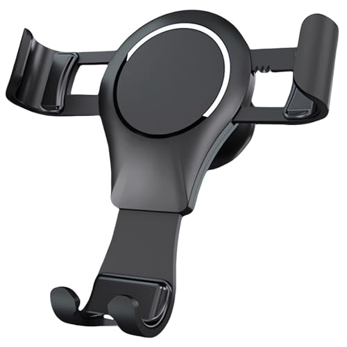 XiJiefa Auto handyhalterung， Tragbarer Handyhalter fürs Auto - Stabil und sicher, 360° drehbar Handy Halterung，Convient Pour (4,5 à 6,5pouces) Smartphone（Schwarz） von XiJiefa