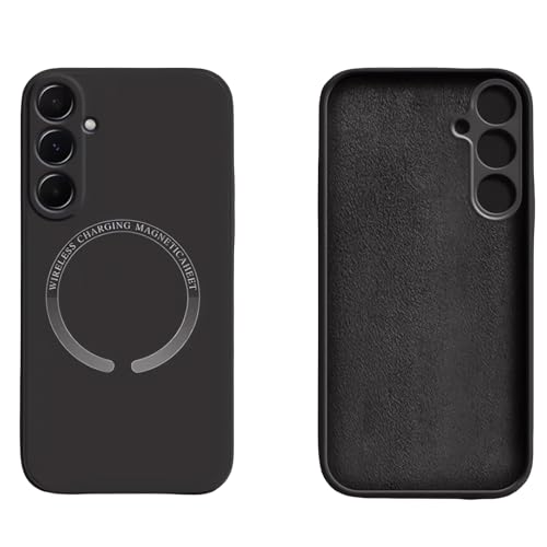 XiJiefa für Samsung Galaxy S25 Hülle,stoßfest Kratzfest Magnetisch Samsung S25 SilikonHandyhülle für (Black XiJiefa für Samsung Galaxy S25 Hülle,stoßfest Kratzfest Magnetisch Samsung S25 SilikonHandyhülle für (Black von XiJiefa