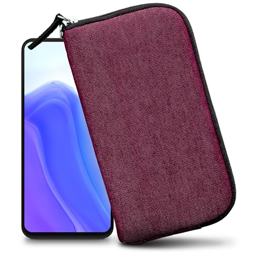 XiRRiX Handytasche für Smartphone 4XL 6,7" Größe - Modell 2.0 - universal Handyhülle mit Handschlaufe - Handy Hülle mit Reißverschluss - Tasche Berry von XiRRiX