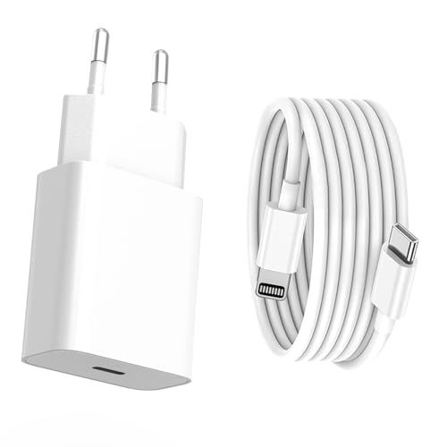 XiangLoong 20W Schnellladegerät Ladekabel for iPhone, Schnellladekabel Ladegerät Charger USB-A Netzteil mit 1.8m Lightning Kabel for iPhone 14/14 Plus/14 Pro Max/13/12/11/X/XR/XS/SE/iPad Pro XiangLoong 20W Schnellladegerät Ladekabel for iPhone, Schnellladekabel Ladegerät Charger USB-A Netzteil mit 1.8m Lightning Kabel for iPhone 14/14 Plus/14 Pro Max/13/12/11/X/XR/XS/SE/iPad Pro von XiangLoong