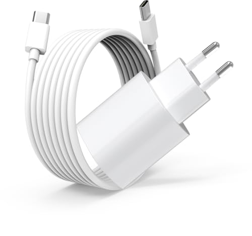 XiangLoong 25W USB C Ladegerät Ladekabel für iPhone, Schnellladekabel Ladegerät Charger USBC Netzteil mit 1.8m Kabel for iPhone 14/14 Plus/14 Pro Max/13/12/11/X/XR/XS/SE/iPad Pro XiangLoong 25W USB C Ladegerät Ladekabel für iPhone, Schnellladekabel Ladegerät Charger USBC Netzteil mit 1.8m Kabel for iPhone 14/14 Plus/14 Pro Max/13/12/11/X/XR/XS/SE/iPad Pro von XiangLoong