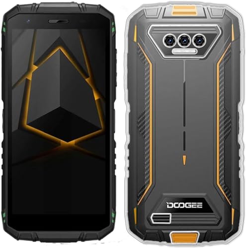 Xiangyun Handyhülle für Doogee S41 / Doogee S41 Pro/Doogee S41 Max/Doogee S41 Plus/Doogee S41T Hülle Transparent Silikon Soft Crystal Clear Kratzfest TPU Cover Protection Case von Xiangyun