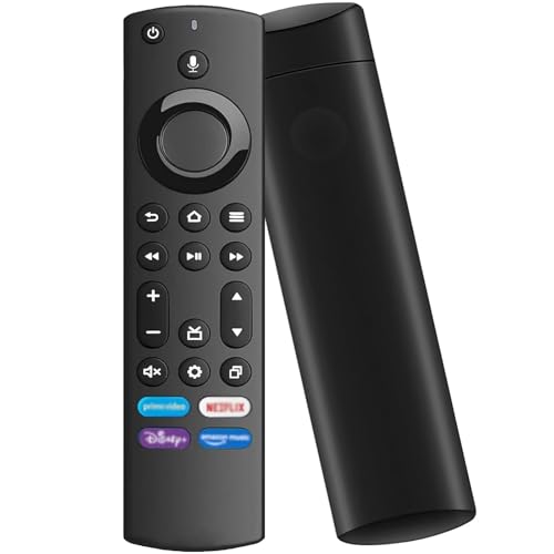 Fernbedienung (4Gen) für AMZ Smart TV Stick (4K, Cube, 2Gen, 3Gen, Lite) für Insignia/Toshiba/Pioneer TV mit 4 Hotkeys von Xiaodib