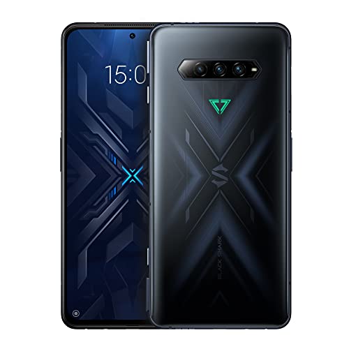 Black Shark 4 Pro [5G] - Smartphone, 12+256 GB, Screen 144 Hz 6.67 inch, Snapdragon 888, 64MP Triple Camera, Battery 4500 mAh, LPDDR5 6400MHz, DOXMARK Dual Speakers, Black (Global Version) von Black Shark