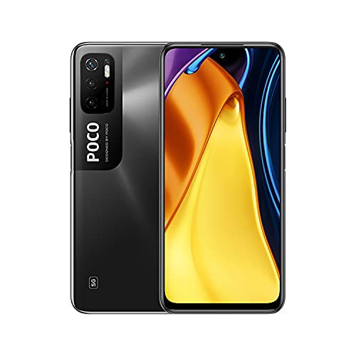 Poco M3 Pro Smartphone Dual 5G - RAM 4GB ROM 64GB MediaTek Dimensity 700, 6,5" 90 Hz FHD+ DotDisplay-Bildschirm, Akku 5000 mAh (typ), 48 MP AI Dreifachkamera (Globalversion) Schwarz von Xiaomi