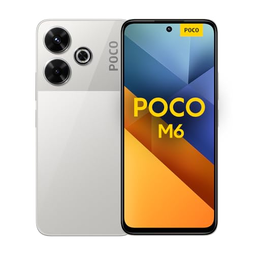 Poco M6 2.0GHz 8GB 256GB Silver von Xiaomi