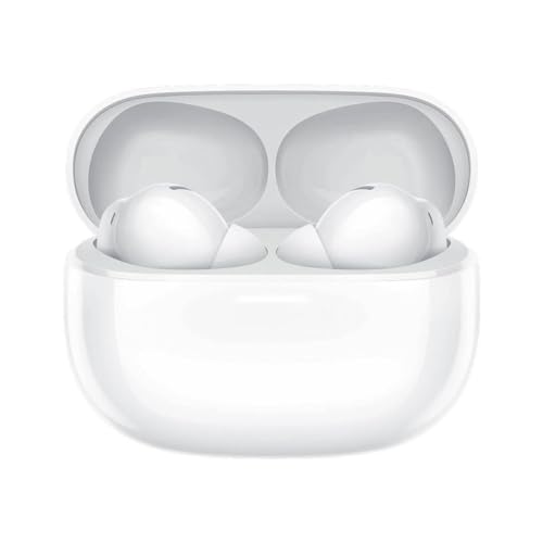 Redmi Buds 5 Pro Bluetooth 5.3 In-Ear Kopfhörer, 52dB aktive Geräuschunterdrückung, Bis zu 38 Stunden Akkulaufzeit, Hi-Res Audio & LDAC, Koaxial Dual-Treiber – Moonlight White von Xiaomi