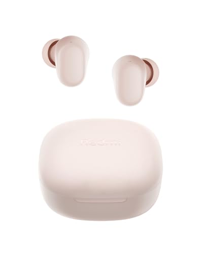 Redmi Buds 6 Play - In-Ear Kopfhörer, 36h Akkulaufzeit, 10mm Dynamik-Treiber mit 4 EQ-Einstellungen, AI-Geräuschunterdrückung für Anrufe, Bluetooth 5.4, Schnellladen für 3h Musik in 10 Minuten, Pink von Xiaomi