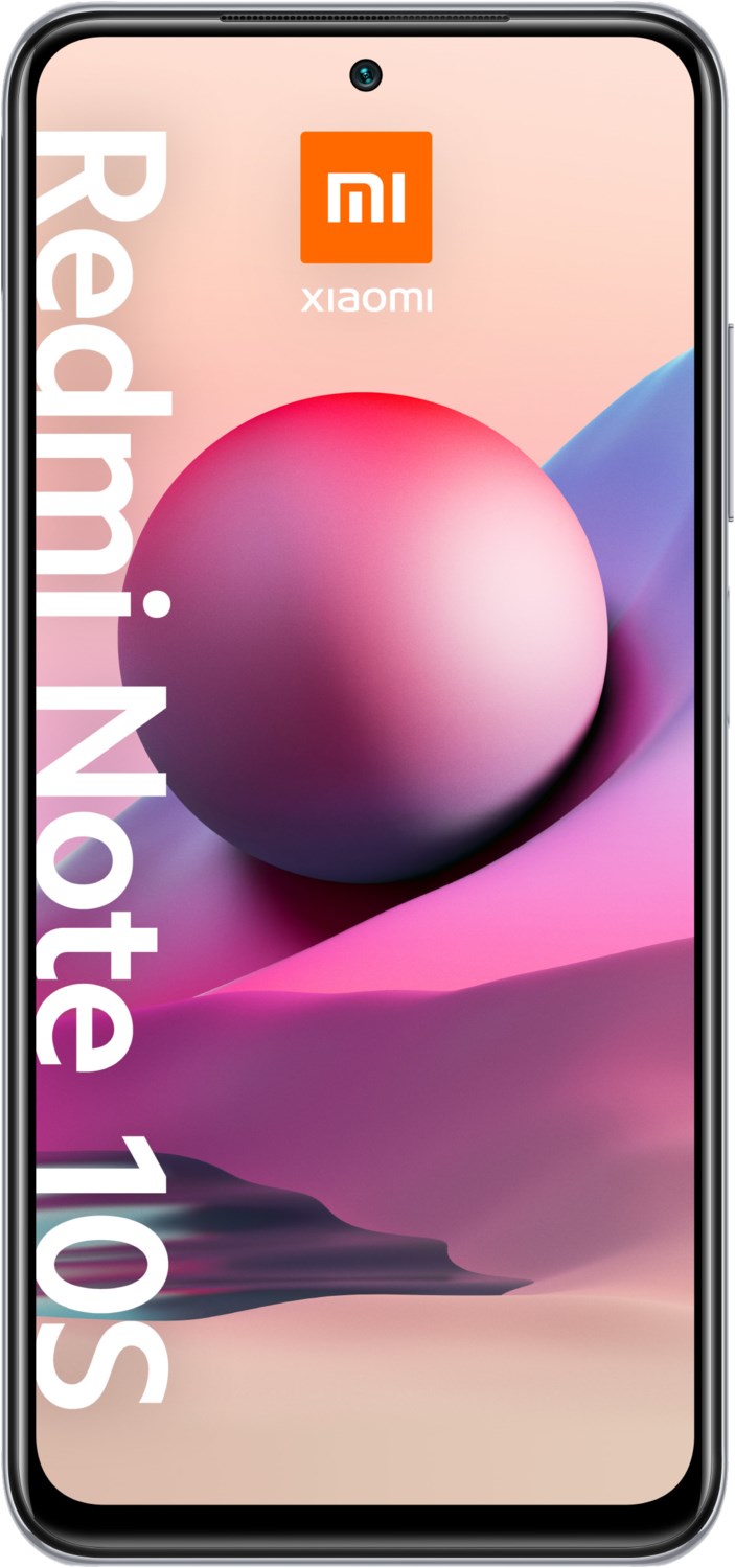 Redmi Note 10S (6GB+128GB) Smartphone pebble white von Xiaomi