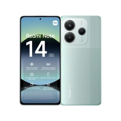 Xiaomi Redmi Note 14 5G 256GB Coral Green von Xiaomi
