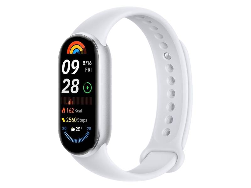XIAOMI Fitnessarmband Smart Band 9 Glacier Silver von Xiaomi