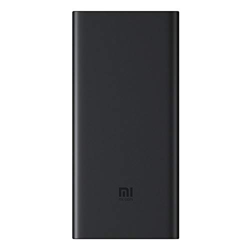 Xiaomi Mi Wireless Power Bank mit 10.000 mAh aus Aluminium (Ladung mit Kabel bis zu 18 W und kabellos bis zu 10 W), Schwarz von Xiaomi