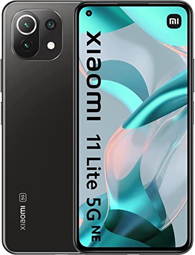 Xiaomi 11 Lite 5G NE Smartphone,8GB RAM+128GB ROM, 6.55’’ FHD+ AMOLED DotDisplay,Dual SIM,Qualcomm Snapdragon 778G,Dreifache Kamera 64MP (8GB+128GB,Schwarz) Xiaomi 11 Lite 5G NE Smartphone,8GB RAM+128GB ROM, 6.55’’ FHD+ AMOLED DotDisplay,Dual SIM,Qualcomm Snapdragon 778G,Dreifache Kamera 64MP (8GB+128GB,Schwarz) von Xiaomi
