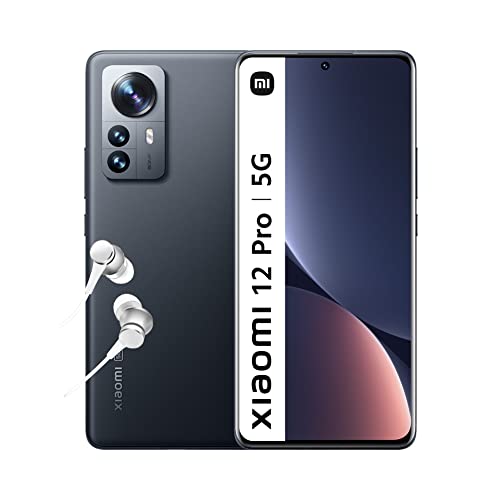 Xiaomi 12 Pro-Smartphone+Kopfhörer,12+256GB Handy ohne Vertrag,6.73" 120Hz AMOLED Display,Snapdragon 8 Gen 1, 50MP Dreifach-Kamera,4600mAh,120W HyperCharge,Grau,2 Jahre Garantie+Amazon Exclusive Xiaomi 12 Pro-Smartphone+Kopfhörer,12+256GB Handy ohne Vertrag,6.73" 120Hz AMOLED Display,Snapdragon 8 Gen 1, 50MP Dreifach-Kamera,4600mAh,120W HyperCharge,Grau,2 Jahre Garantie+Amazon Exclusive von Xiaomi