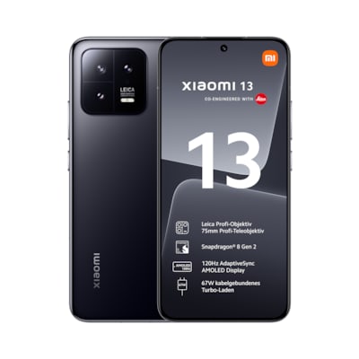 Xiaomi 13 5G 8/256GB Dual-SIM Smartphone black EU von Xiaomi