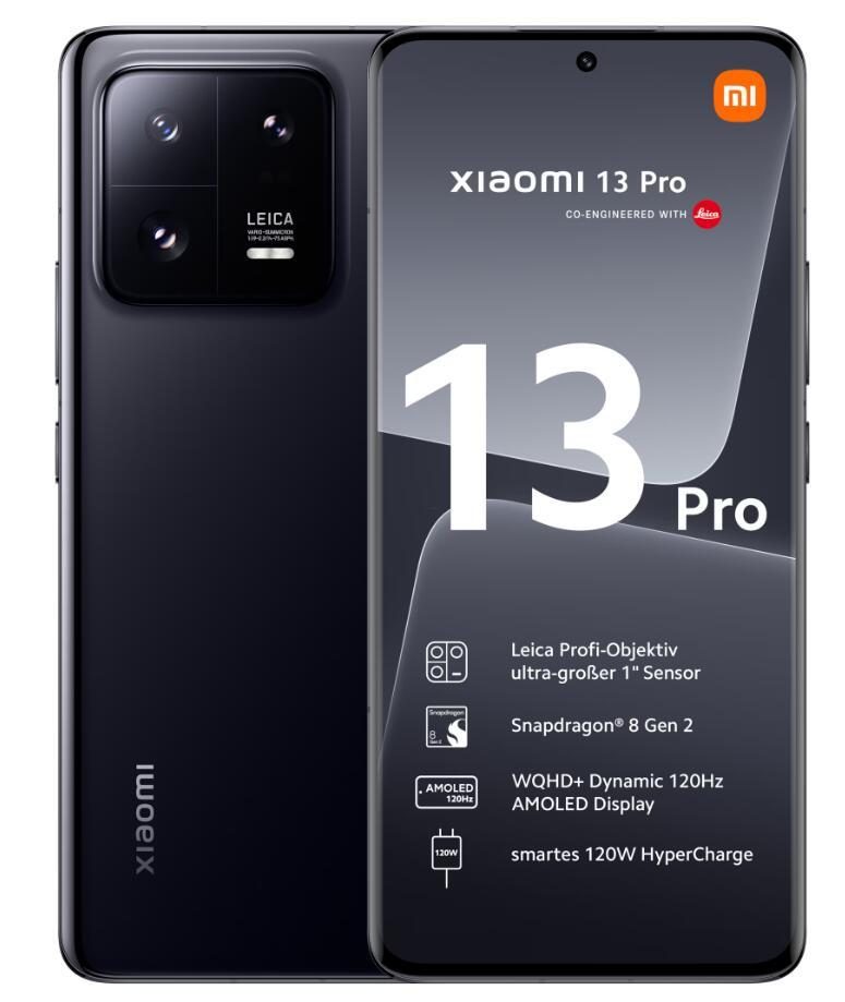 Xiaomi 13 Pro  5G 256GB/8GB - Schwarz von Xiaomi