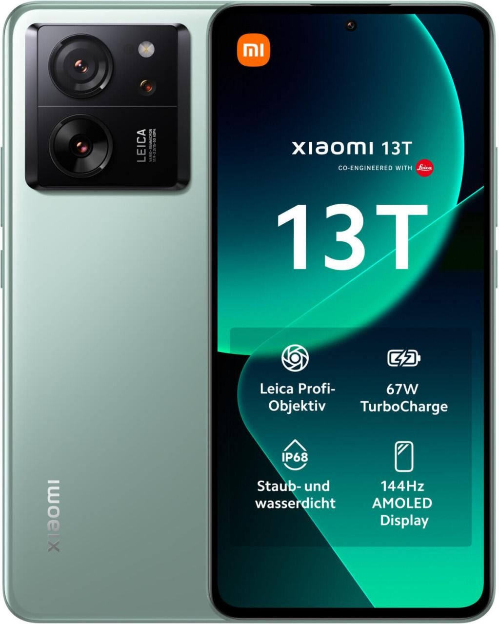 Xiaomi 13T 256GB/8GB Dual-Sim meadow green Xiaomi 13T 256GB/8GB Dual-Sim meadow green von Xiaomi