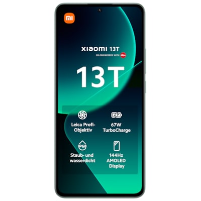 Xiaomi 13T 5G 8/256GB Dual-SIM Smartphone meadow green EU von Xiaomi