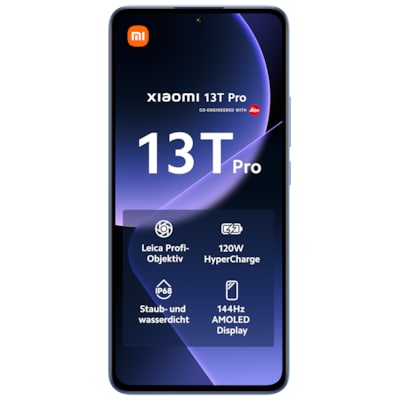 Xiaomi 13T Pro 5G 12/512GB Dual-SIM Smartphone alpine blue EU von Xiaomi
