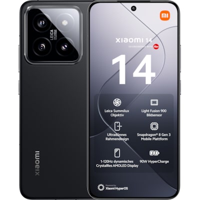 Xiaomi 14 5G 12/512GB Dual-SIM Smartphone black Xiaomi 14 5G 12/512GB Dual-SIM Smartphone black von Xiaomi