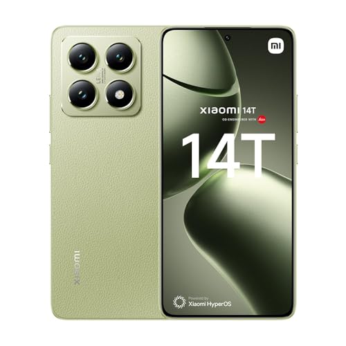 Xiaomi 14 T 16,9 cm (6.67") Double SIM 5G 12 Go 256 Go 5000 mAh Vert von Xiaomi