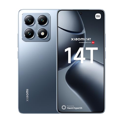 Xiaomi 14T, 5G Smartphone, 12+256GB Handy ohne Vertrag, 144Hz 6.67'' AI Display, Leica Kamera, MediaTek Dimensity 8300-Ultra, 5000mAh, 67W HyperCharge, Dual-SIM, Blue Xiaomi 14T, 5G Smartphone, 12+256GB Handy ohne Vertrag, 144Hz 6.67'' AI Display, Leica Kamera, MediaTek Dimensity 8300-Ultra, 5000mAh, 67W HyperCharge, Dual-SIM, Blue von Xiaomi