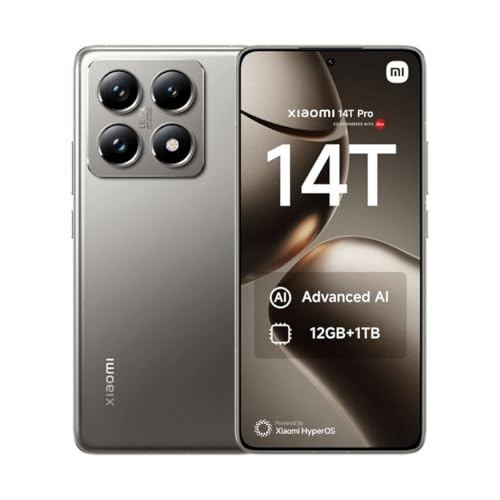 Xiaomi 14T Pro 1TB/12GB RAM Dual-SIM titan-gray von Xiaomi