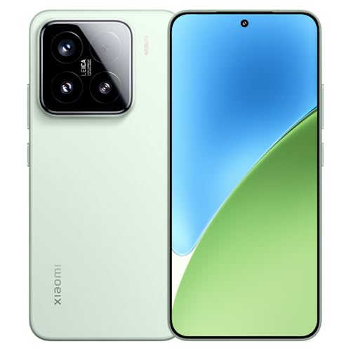 Xiaomi 15 5G Smartphone, 12+256GB, kein NFC, mit Ladegerät, Grün, 50MP Leica Kamera, 120Hz WQHD+ AMOLED Display, Snapdragon 8 Elite, 5240mAh, 90W HyperCharge, Hyper AI, Dual-SIM Xiaomi 15 5G Smartphone, 12+256GB, kein NFC, mit Ladegerät, Grün, 50MP Leica Kamera, 120Hz WQHD+ AMOLED Display, Snapdragon 8 Elite, 5240mAh, 90W HyperCharge, Hyper AI, Dual-SIM von Xiaomi