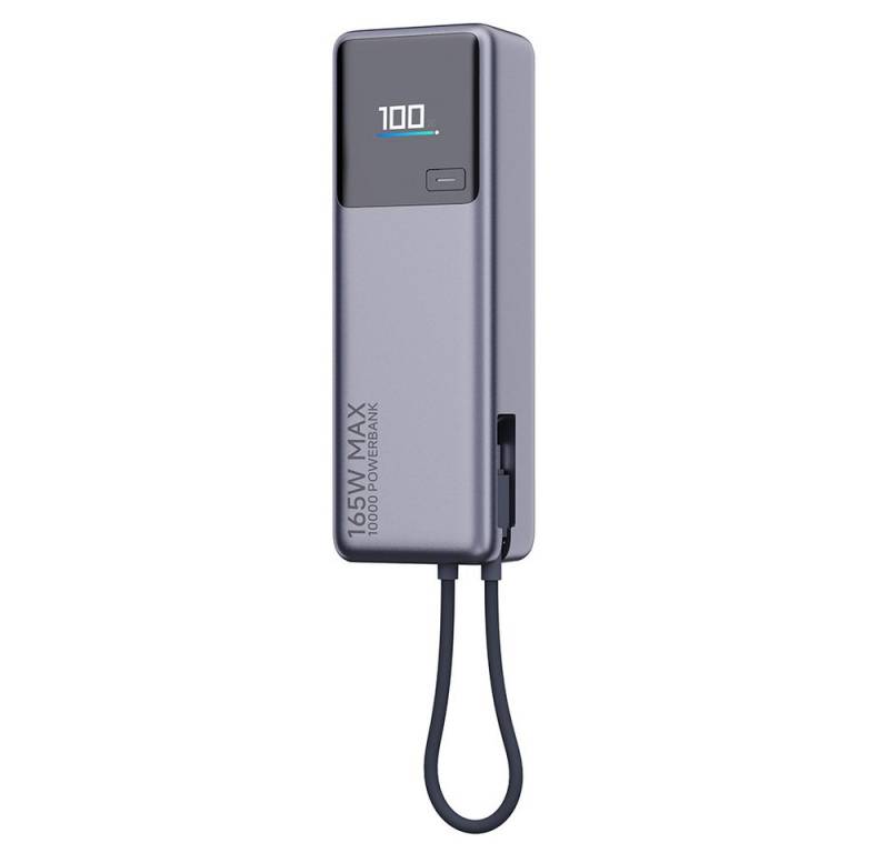 Xiaomi 165W Power Bank 10000mAh Integrated Cable Tragbar Display Powerbank 10000 mAh von Xiaomi