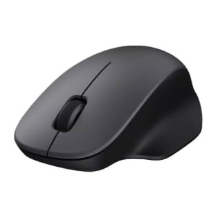 Xiaomi Kabellose Maus, Komfortschwarz, einfacher Griff, geräuschlos, 2,4 GHz kabellose Verbindung, großes Scrollrad, TTC-Taste, 1200 dpi Hochpräzisionssensor, PTFE-Maussohle, leicht 2,2 oz (62 g) von Xiaomi